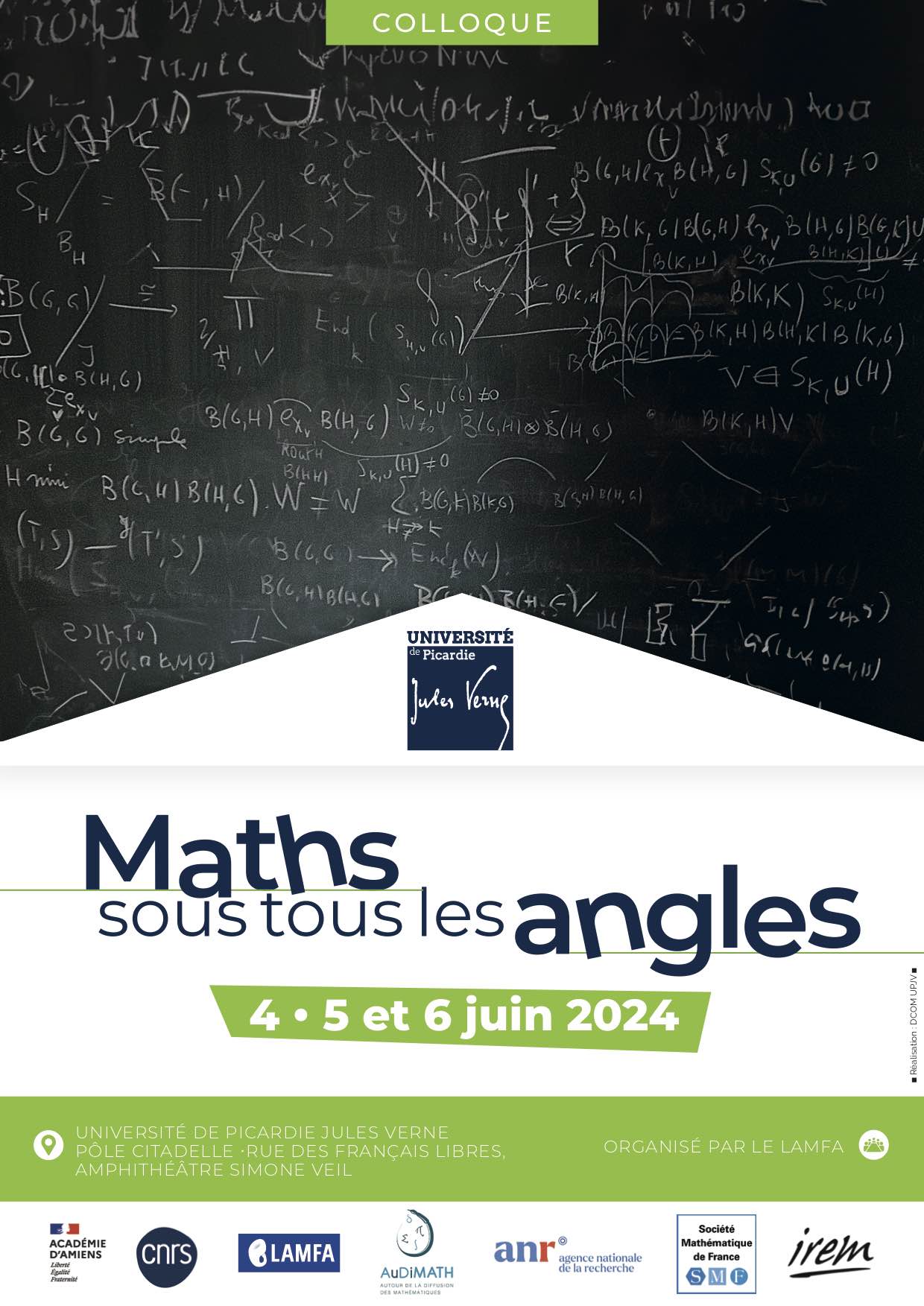 Affiche Maths sous tous les angles